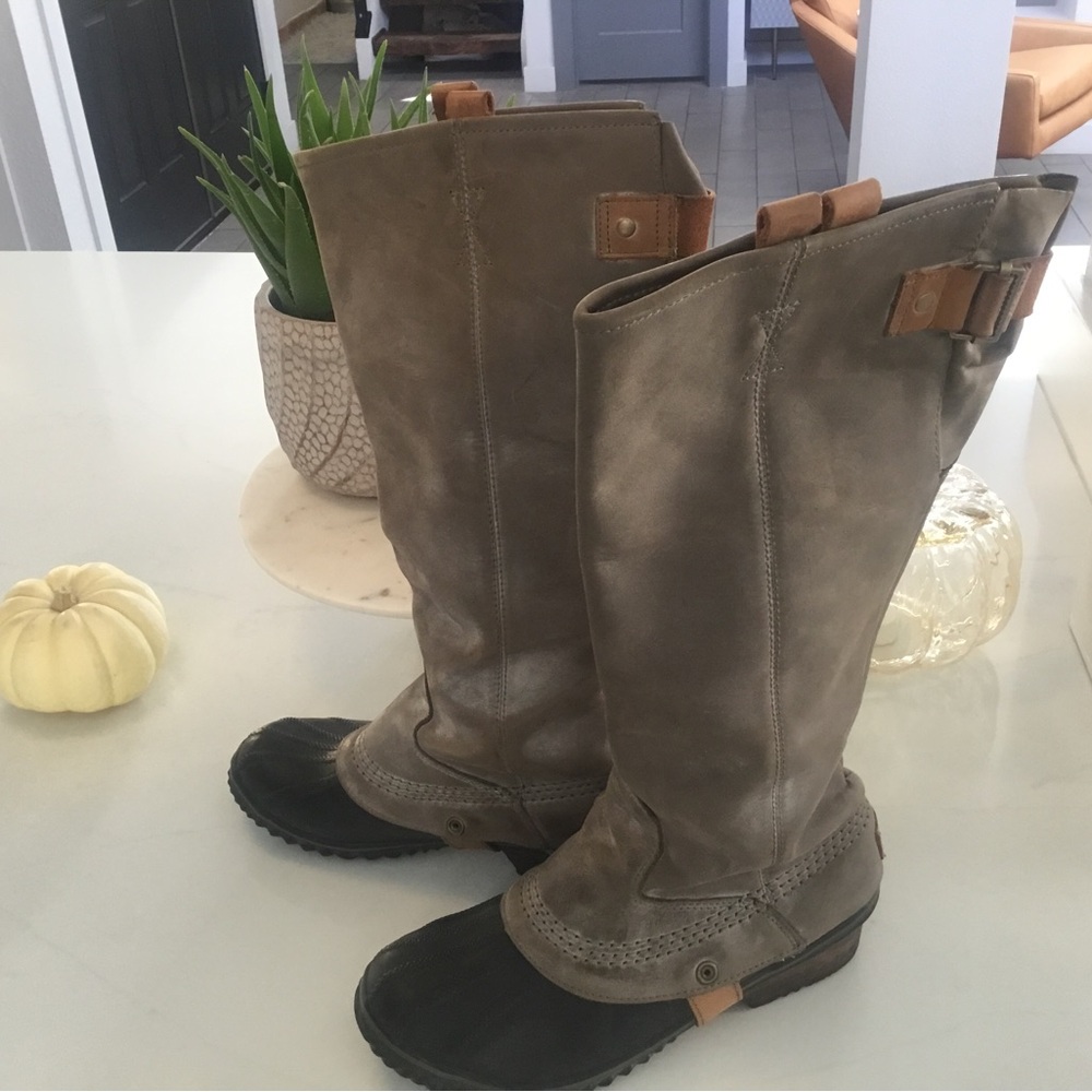 Sorel Slimpack Tall Riding Boots Size:8